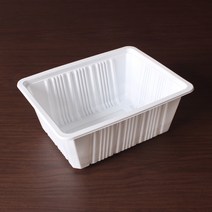 실링용기 JH 23189 (71호) 화이트 100개 배달용기-소분