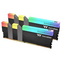 Thermaltake TOUGHRAM RGB 메모리 DDR4 3600MHz 16GB 8GB 2개 1680만 컬러 Alexa/Razer Chroma/5V, TOUGHRAM RGB_4000MHz