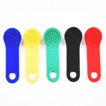 5개/몫 재기록 RFID 터치 메모리 키 RW1990 IButton 복사 카드 사우나, 02 Black