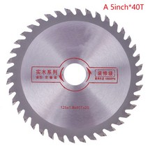 밴드쏘 1pcs 40T 50T 22.23mm TCT Wood Circular Saw Blade Cutting Disc Carbide 4 /5 In s Tools, 01 5inch x 40T