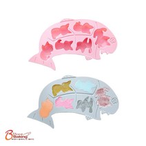 이홈베이킹 실리콘틀 겁먹은고양이6구 랜덤1개, 단품, 1개