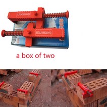 건설자재 건설현장 건설기계 건물 해결사 건설 고정 장치 와이어 서랍 Bricklaying 도구 벽돌 레벨러 2 개, 한개옵션0