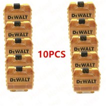 드릴 프레스 스텐드 전동 공구 상자 DEWALT 부품 상자 스토리지 임팩트 스크루 드라이버 비트 액세서리101469, SMALL 10 PCS