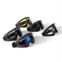 스키고글 스노우보드고글 바이크 라이더 방풍 안경, 옐로우