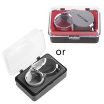 루배 lupe 2021 new mini triplet 보석상 눈 확대경 돋보기 돋보기 보석 다이아몬드 10x 21mm 20x 21mm 10x 18mm