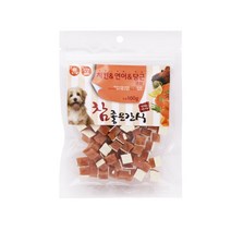 참좋은 간식 치킨&연어&당근큐브100g 강아지간식 애견간식, 1개
