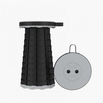 사무실 임시 휴대용 라바콘 폴딩의자 여름캠핑 BBQ의자 접의식의자 글램핑의자 야외캠핑의자 캠핑준비물, 1개, 블랙