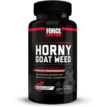 Force Factor 포스 팩터 Horny Goat Weed 캡슐 60정, 60정 1개입