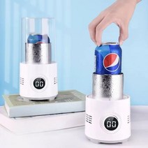 미니 슬러시 기계 1인 슬러쉬 메이커 음료 제조 머신 가정용 소형, WHITE, 1개