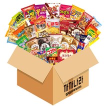 까까나라 럭키박스 35P 과자선물 고를필요없는 랜덤과자세트, 1SET