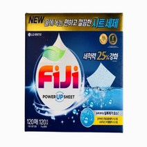 피지 파워업 시트 세탁세제 120매 1박스