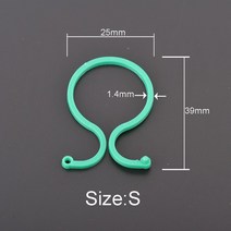 30Pcs 플라스틱 식물 클립 지원 재사용 가능한 보호 접목 고정 도구 야채 토마토에 대 한 원 예 용품, [01] A