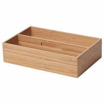 이케아 예테볼 식기도구트레이 대나무 깊이28cm 폭18cm 높이7cm, 없음