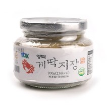 코스트코 국내산 게 내장으로 만든 영덕 게딱지장 200g x 1병 아이스박스 냉장발송