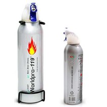 월드 휴대용 소화기 가정 사무실 주방 소화기 255ml 차량용소화기 가정용소화기국내산 차량소화기 캠핑소화기 co2소화기 휴대용소화기 주방용소화기 소화기종류, 단품