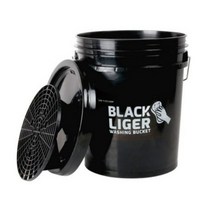 블랙라이거 세차버킷 + 뚜껑 + 그릿가드, 20L, 단일, 2개