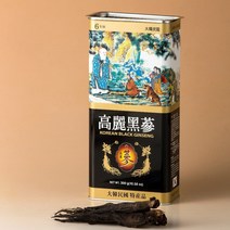 고려흑삼 6년근 특대편 10뿌리 농협검사품, 300g, 1개