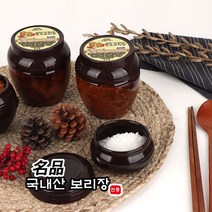 국내산 땡초 막장 보리장 530g 저염 집된장 보리 된장 전통 시골 재래식 맛있는 찹쌀보리 촌 막된장