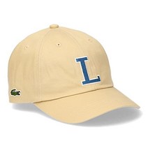 174889 골프모자 라코스테 (LACOSTE) 빅 L 로고 트윌 캡 L LOGO TWILL CAP, 006 베이지