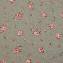 퀼트원단 수입풍앤틱 미들플라워 민트 (110cm*45cm)