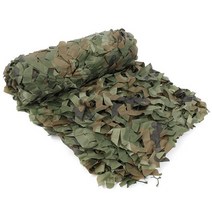 클래식 티피 캠핑 타프쉘 유일 어닝 270도 에어 쉘터 라운지 개방형Military camouflage net camo netting 군대 장식 그물 그늘 메쉬 사냥 자동차, 3x4m, 위장