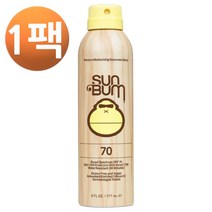 Sun Bum 오리지널 선스크린 스프레이 SPF 70 6.0fl oz, 1팩