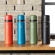 산테코 KOLIMA 콜리마 보온보냉병 1000ml 택1, 상세설명 참조, 카본블랙 U530