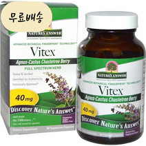 네이처스앤서 바이텍스 40mg 90캡슐, 90개