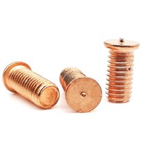 스팟용접기 5/10/25pcs M3 M10 탄소강 황동 구리 도금 용접 나사 스터드 스폿 포인트 솔더 네일 볼트, 05 5pcs M8_11 30mm