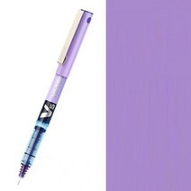 Japanese Stationery 12 Colors Ink Gel Pens 05mm Office Straight Liquid Colored Pen Signature Writing, Purple