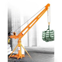1톤 크레인 소형 호이스트 화물차 리프트, 100kg 12m (220V)