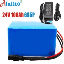 전기자전거 배터리 100% 오리지널 18650 배터리 팩 전기 자전거 모페드 리튬 이온 24V 6S5P, 1개