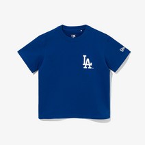 [뉴에라 키즈] 13679505 MLB 로고 셋업 LA 다저스 티셔츠 블루 아동티셔츠