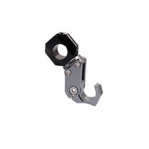 오토바이 리어백 사이드백 방수 모토캠핑 for honda pcx125 pcx150 후크, 회색