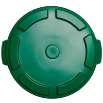 토르 원형 뚜껑 12L 그린 휴지통 쓰레기통