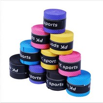 낚싯대 라켓 손잡이 포장 벨트 흡수 땀 미끄럼 방지 테이프 배드민턴 테니스 그립 스포츠 액세서리, [01] Black