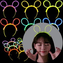 콘서트 야광 머리띠 용품 클럽 응원 파티 미키 마우스, 콘서트야광머리띠(그린)