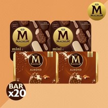 매그넘 미니팩 55mlx12개+매그넘 아몬드팩 100mlx8개, 1팩당(55ml*12개+100ml*8개)