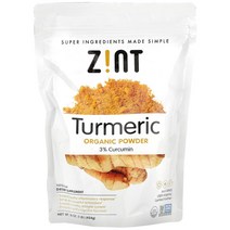 Zint 진트 오가닉 투메릭 파우더 강황 가루 분말 Turmeric Powder 454g