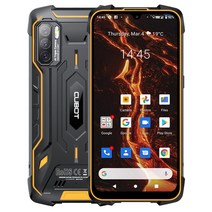 cubot kingkong 5 pro ip68ip69k 방수 스마트폰 러기드 폰 8000mah 48mp 트리플 카메라 android 11 nfc 64gb 글로벌 4g lte, 블랙 오렌지