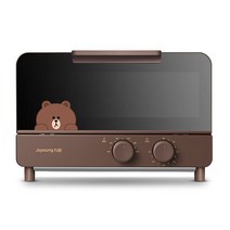 서진이네 전기오븐 Joyoung-가정용 소형 다기능 미니 오븐 220V 12L 스팀 베이킹 통합, 브라운_EU, 01 브라운_03 EU