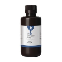 ANYCUBIC ECO UV 수지LCD 3D 프린터에 사용되는 낮은 냄새 안전 405nm, 0.5kg - 그레이 중국.