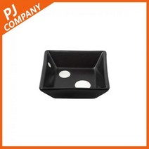 현대기물 유포 도자기 정사각찬기 블랙 1P 일식기, 정사각찬기 1P/free