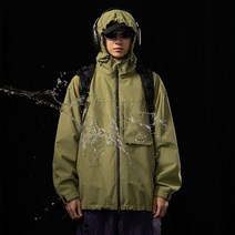 유루 남녀공용 아웃도어 T-400 코팅 점퍼 / K3666