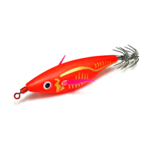 MZT 미니 이카마루 수평에기 UV코팅 한치 갑오징어 애기, 05 레드헤드, 1개