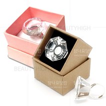 반지형 아크릴 색소판(2종택) 반영구 속눈썹재료, 02_핑크