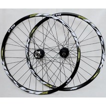 자전거림 휠셋 Pasak 산악 바퀴 27.529inch 32 홀 디스크 브레이크 전면 2 후면 4 베어링 허브 휠, 27 5inch 블랙 그린