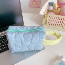 메이크업박스 대형 캔버스 여성을 위한 유용한 화장품 가방 메이크업 정리함 대용량 메이크업 가방 보관 파우치 여성 펜 박스 공급 업체, 04+9x9x17 cm