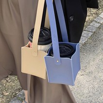 드링크백 테이크아웃 컵홀더 컵슬리브 텀블러백 에코컵홀더, 블랙