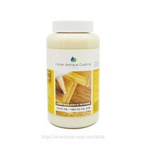 실카 엔틱 컬러 수용성 오일 (750ml) 실내용 우드 스테인 목재 마감, 반광, 투명, 1개